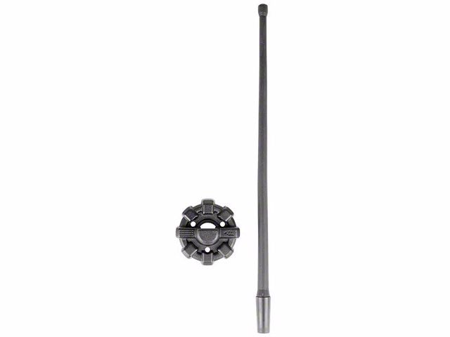 Rugged Ridge Reflex Antenna with Base; 15-Inch (18-23 Jeep Wrangler JL)