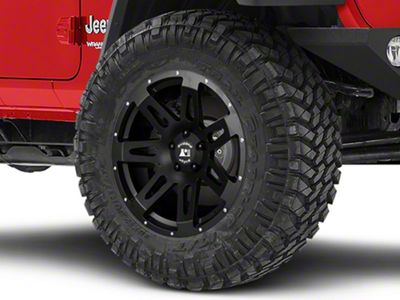 Rugged Ridge XHD Satin Black Wheel; 20x9 (18-24 Jeep Wrangler JL)