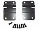 Rugged Ridge Lower Tailgate Hinge Kit; Black (76-86 Jeep CJ7)