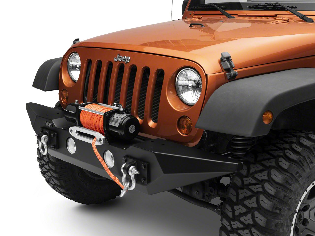 Rugged Ridge Jeep Wrangler Spartan Front Bumper 11548.73 (07-18 Jeep ...