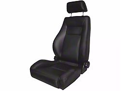 Rugged Ridge Ultra Reclining Front Seat; Black (76-02 Jeep CJ7, Wrangler YJ & TJ)