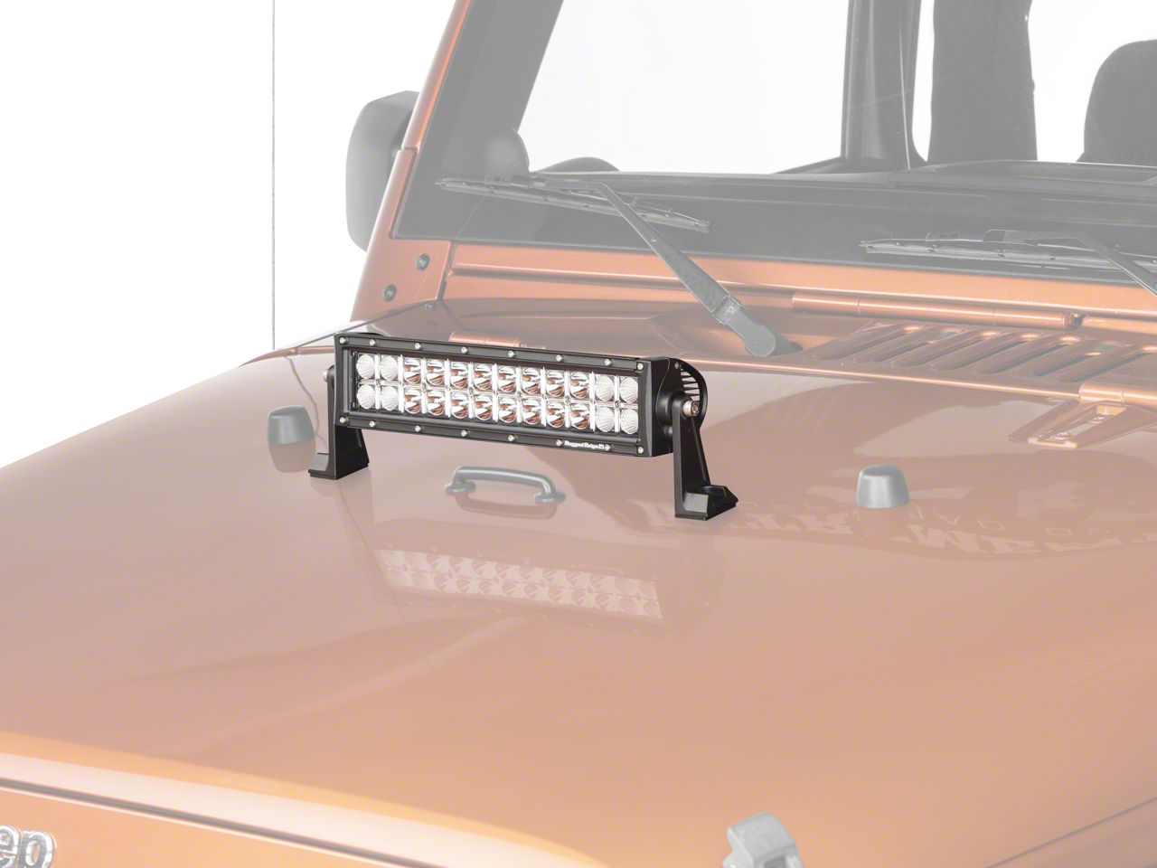 Rugged Ridge Jeep Wrangler 13.50-Inch LED Light Bar; Flood/Spot Combo ...