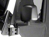 Rugged Ridge Door Mirror; Driver Side; Black (87-06 Jeep Wrangler YJ & TJ)