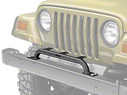 Rugged Ridge Bumper Mounted Light Bar; Textured Black (97-06 Jeep Wrangler TJ)