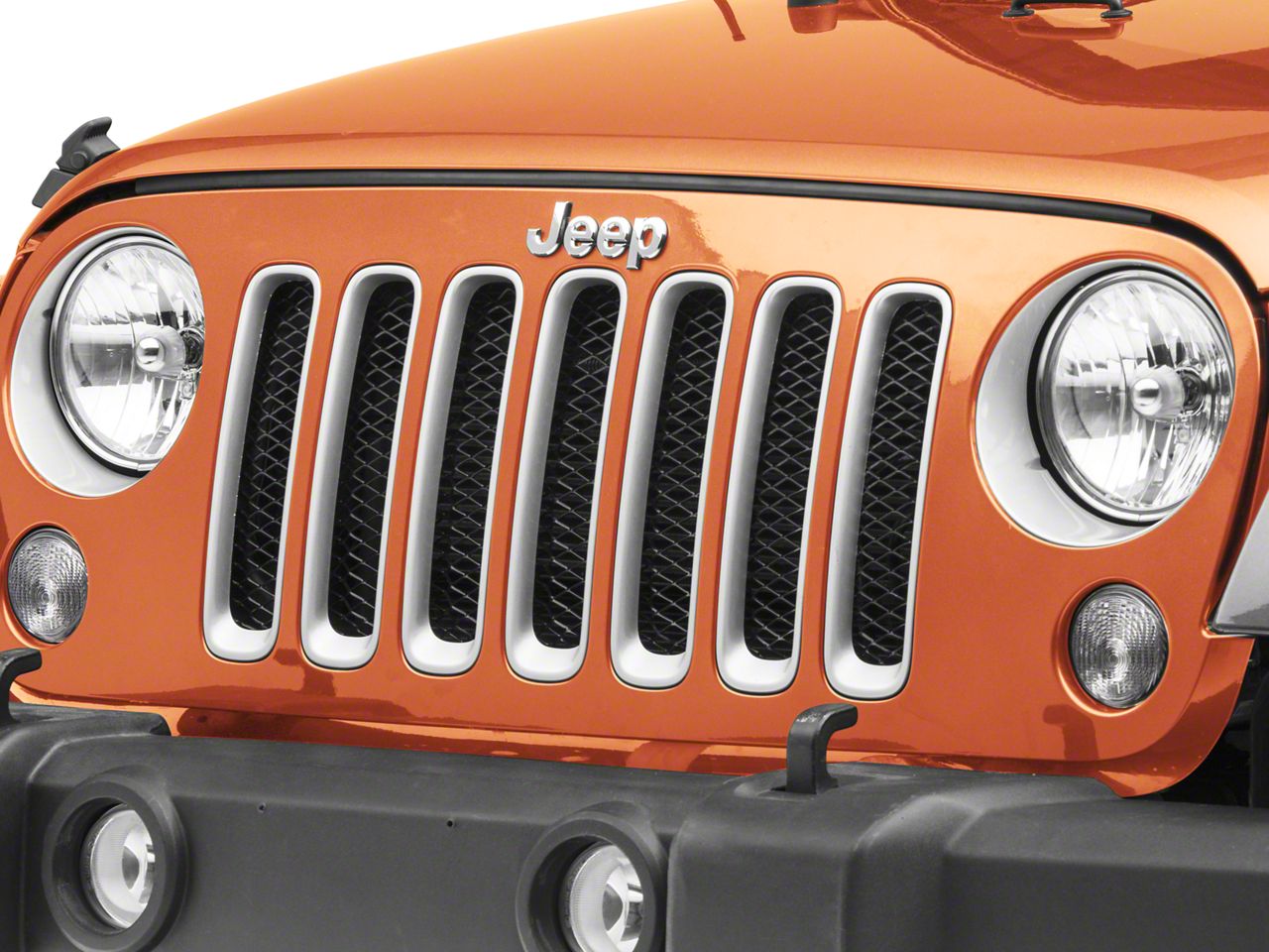 Rugged Ridge Mesh Grille Insert; Black (07-18 Jeep Wrangler JK)