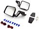 Rugged Ridge Heated Door Mirrors; Black (87-02 Jeep Wrangler YJ & TJ)