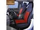 Rugged Ridge Neoprene Front Seat Covers; Black/Tan (91-95 Jeep Wrangler YJ)