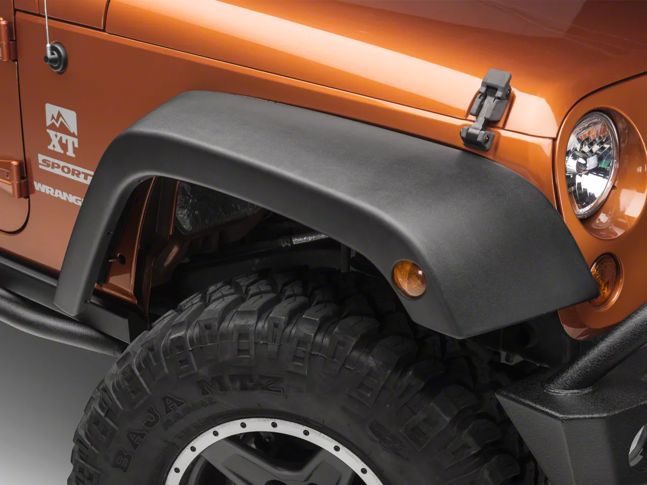 Factory Style Fender Flares (07-18 Jeep Wrangler JK)