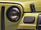 Rugged Ridge Headlight and Turn Signal Light Covers; Smoked (97-06 Jeep Wrangler TJ)