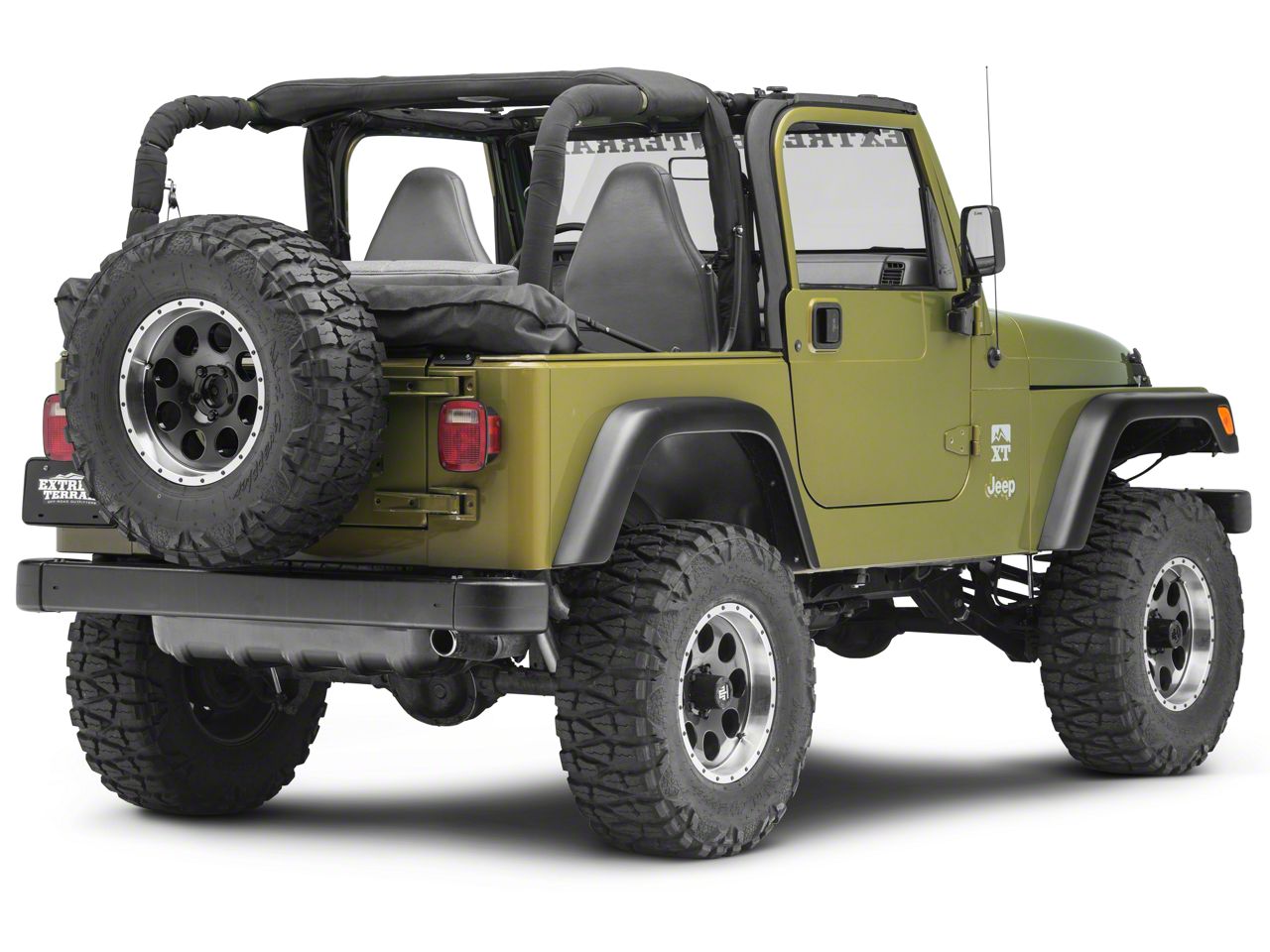 Smittybilt Jeep Wrangler Soft Top Storage Boot 600135 (07-18 Jeep Wrangler  JK 2-Door) - Free Shipping