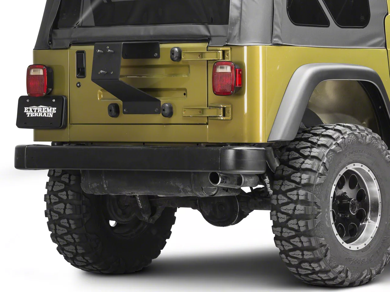 Rugged Ridge Jeep Wrangler Spartacus HD Tire Carrier Wheel Mount 11546. ...