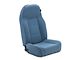 Rugged Ridge High-Back Front Seat; Blue (76-02 Jeep CJ5, CJ7, Wrangler YJ & TJ)