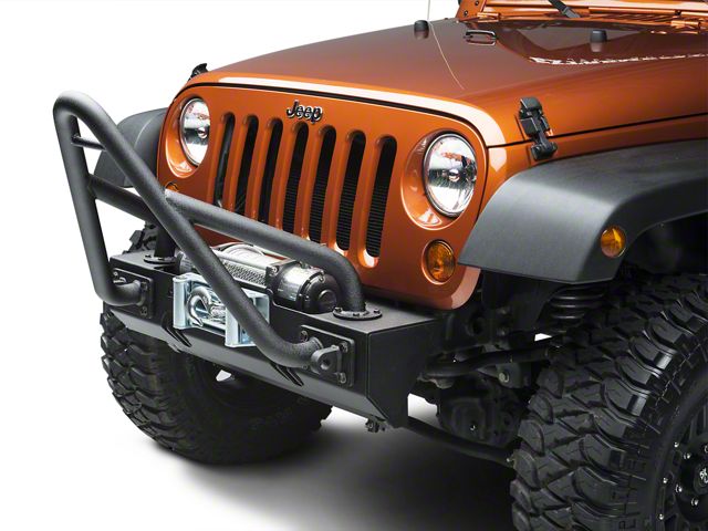 Rugged Ridge XHD Front Bumper Stinger (66-24 Jeep CJ5, CJ7, Wrangler YJ, TJ, JK & JL)