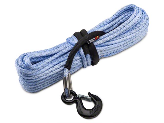 Rugged Ridge 3/8-Inch x 94-Foot Synthetic Winch Rope; 19,310 lb.