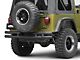 Rugged Ridge 3-Inch Double Tube Rear Bumper; Black (87-06 Jeep Wrangler YJ & TJ)