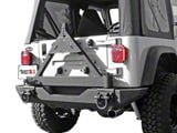 Rugged Ridge XHD Rear Bumper Tire Carrier (76-06 Jeep CJ5, CJ7, Wrangler YJ & TJ)