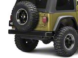 Rugged Ridge Tire Carrier Heavy Duty; Textured Black (87-06 Jeep Wrangler YJ & TJ)