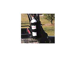 Rugged Ridge 1 to 3-Inch Roll Bar Fire Extinguisher Holder; Black