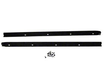 Rugged Ridge Windshield Channel; Drill-In (87-95 Jeep Wrangler YJ)