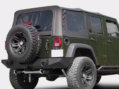 Rugged Ridge XHD Replacement Soft Top with Tinted Windows; Khaki Diamond (07-09 Jeep Wrangler JK 4-Door)