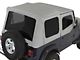 Rugged Ridge XHD Replacement Soft Top with Tinted Windows and Door Skins; Charcoal (88-95 Jeep Wrangler YJ)