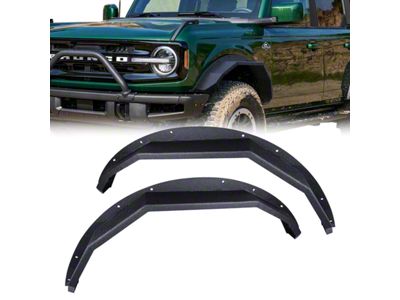 Flat Front Fender Flares (21-24 Bronco, Excluding Raptor)