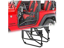 Tube Doors; Front (07-18 Jeep Wrangler JK)