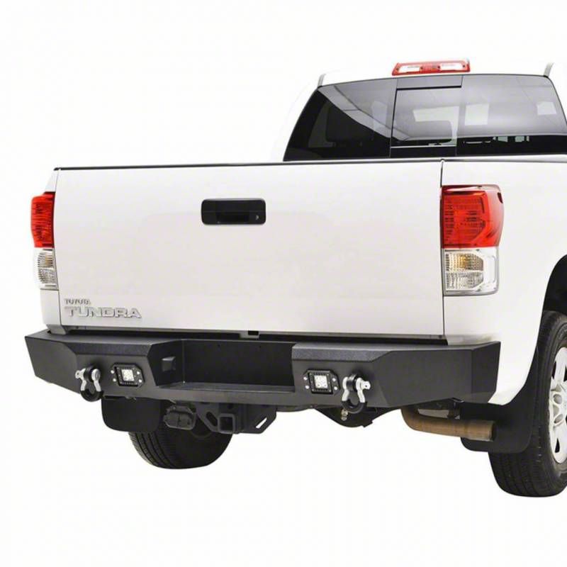 Scorpion Extreme Products Tundra Hd Rear Bumper With Led Cube Lights 