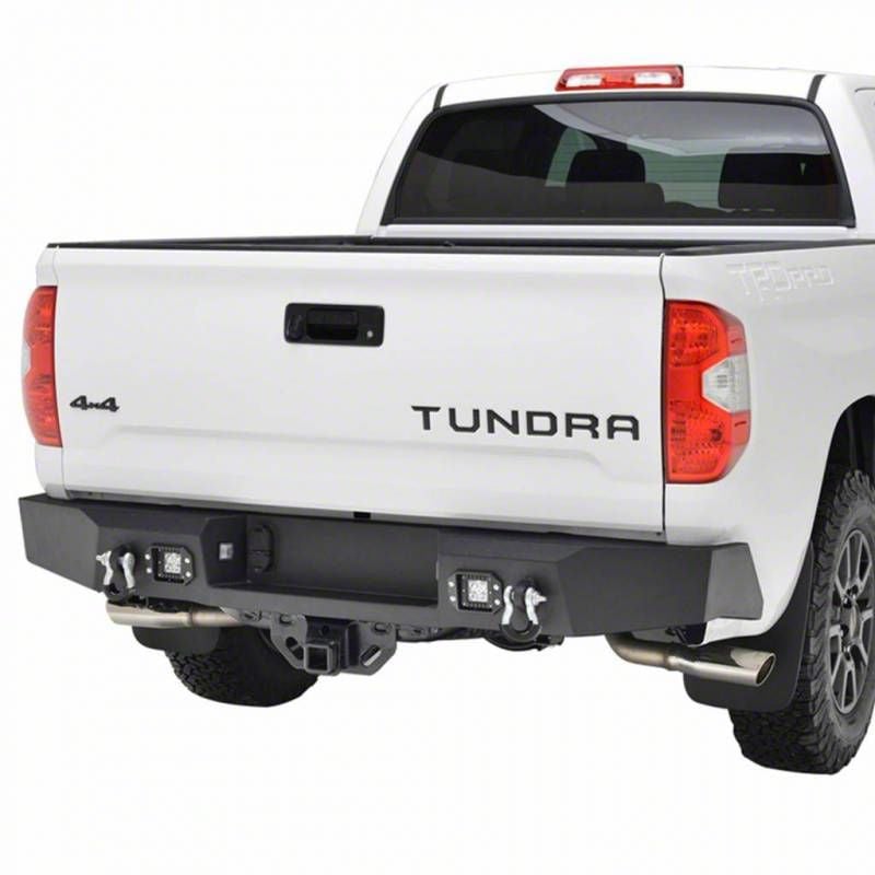 Scorpion Extreme Products Tundra HD Rear Bumper with LED Cube Lights ...