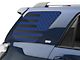 SEC10 Quarter Window Flag Decal; Blue (10-24 4Runner)