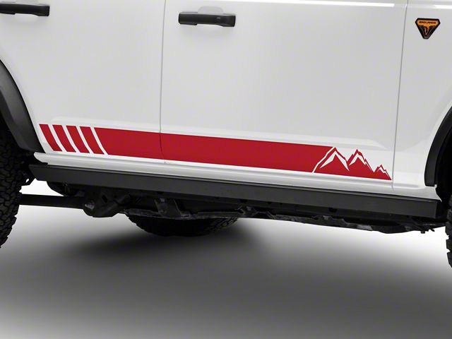 SEC10 Mountain Rocker Stripes: Red (21-24 Bronco)