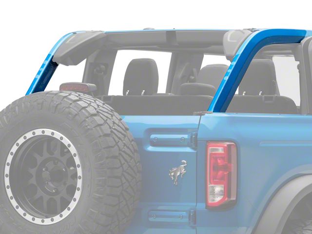 SEC10 Roll Bar Paint Protection Film; Clear (21-24 Bronco Big Bend Model)