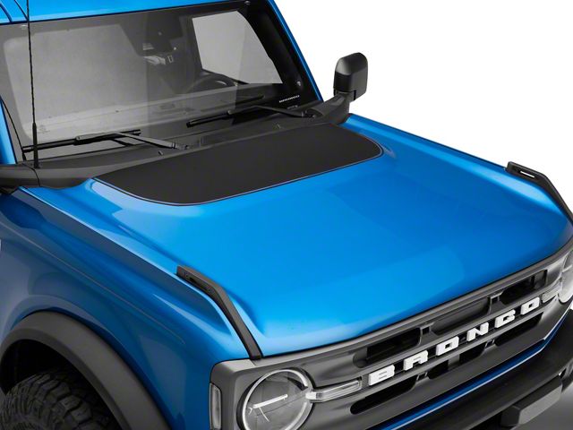 SEC10 Version 3 Hood Decal; Carbon Fiber (21-24 Bronco, Excluding Raptor)