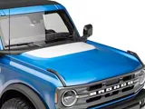 SEC10 Version 3 Hood Decal; Silver (21-24 Bronco, Excluding Raptor)