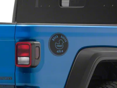 Mopar Licensed by SEC10 Duck Rated Decal; Matte Black (Universal; Some Adaptation May Be Required)