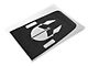 SEC10 Helmet Hood Decal; Gloss Black (20-24 Jeep Gladiator JT Launch Edition, Rubicon)