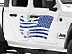 SEC10 Side Flag Decal; Blue (20-24 Jeep Gladiator JT)