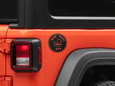 Mopar Licensed by SEC10 Duck Rated Decal; Matte Black (Universal; Some Adaptation May Be Required)