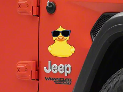 SEC10 Duck with Shades Decal (Universal; Some Adaptation May Be Required)