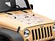 SEC10 Hood Decal; Desert Camo (07-18 Jeep Wrangler JK)