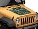 SEC10 Topographical Hood Decal; Tan (07-18 Jeep Wrangler JK)