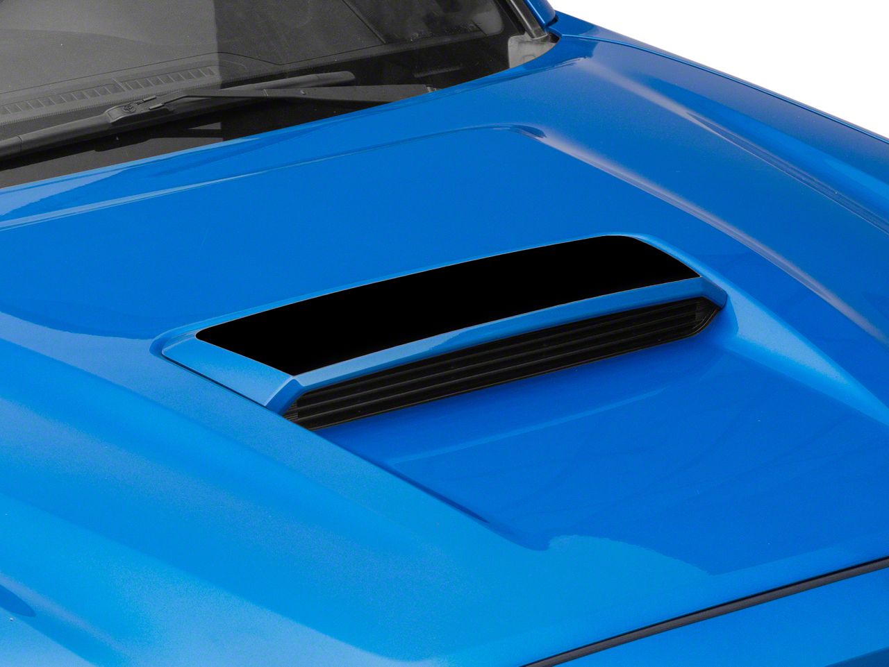 SEC10 Tacoma Hood Scoop Accent Decal; Gloss Black TT45256 (16-23 Tacoma ...