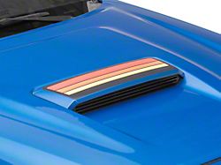 SEC10 Hood Scoop Accent Decal; Retro (16-23 Tacoma)