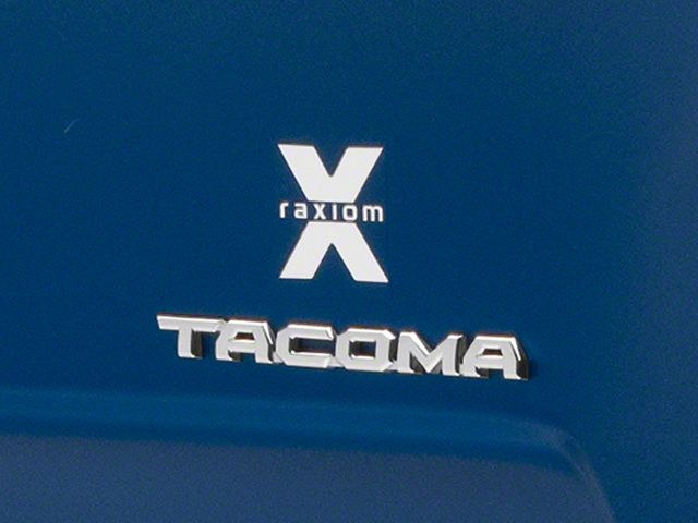 SEC10 Raxiom Fender Decal; White (Universal; Some Adaptation May Be Required)