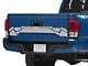 SEC10 TRD Style Tailgate Decal; Silver (16-23 Tacoma)