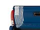 SEC10 Vertical Tailgate Distressed Flag Decal; White (05-24 Tacoma)