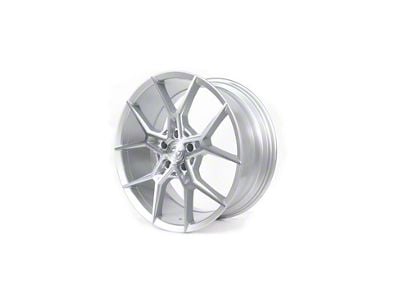 Select Precision Alloys Alpine Gloss Silver Brushed 5-Lug Wheel; 20x10.5; 38mm Offset (05-15 Tacoma)