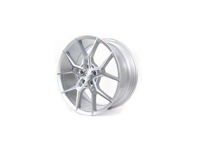 Select Precision Alloys Alpine Gloss Silver Brushed 5-Lug Wheel; 20x9; 20mm Offset (05-15 Tacoma)