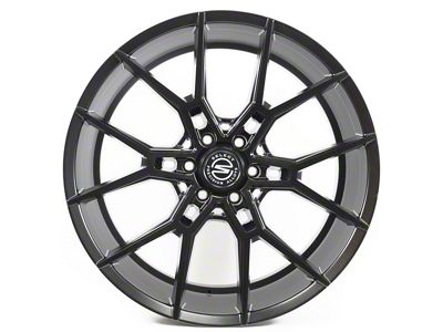 Select Precision Alloys Alpine Satin Black 6-Lug Wheel; 24x10; 25mm Offset (05-15 Tacoma)