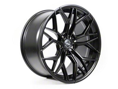 Select Precision Alloys Syndicate Satin Black Wheel; 20x9; 20mm Offset (97-06 Jeep Wrangler TJ)